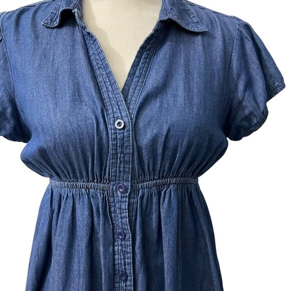 LEI X Taylor Swift Collab Denim Sundress Western Festival Dress Large - Picture 4 of 12